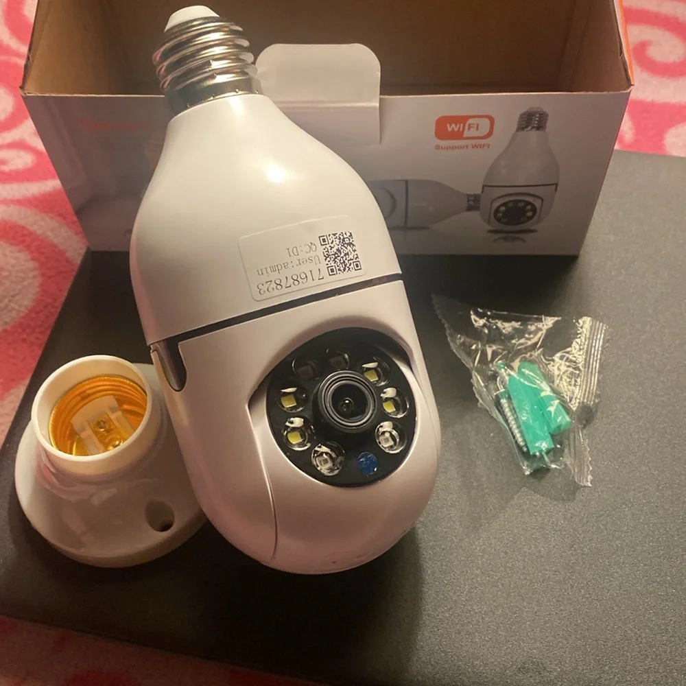 V380 pro smart camera. 360 degree/ 90 degree angle. Open box